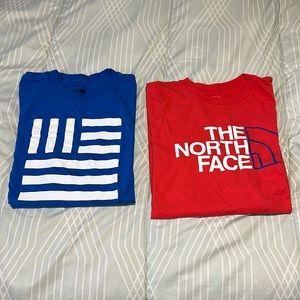 2 The North Face Men’s Large Tee Shirts.